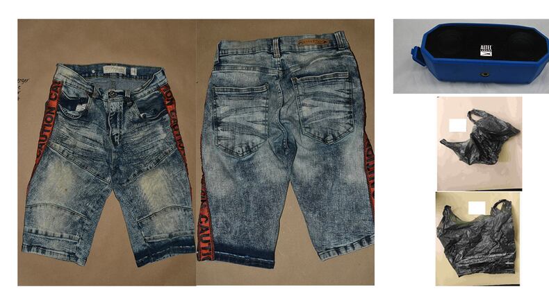 Clarkston police released photos of several items left in the SUV that was stolen with 1-year-old Blaise Barnett inside, kicking off a frenzied search that ended when the toddler was found safe after more than 36 hours.