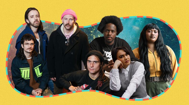 (Photo Illustration: Jessi Esparza/AJC | Source: Hyosub Shin/AJC, Miguel Martinez/AJC, Jason Getz/AJC, Unsplash)