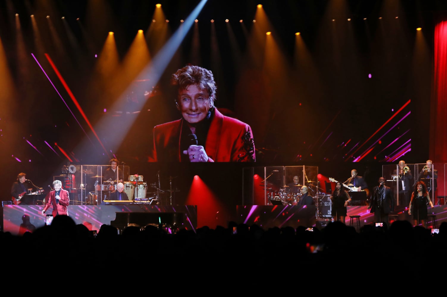 Barry Manilow entertained his loyal fans on Thursday, January 19, 2023 at State Farm Arena on his Hits 2023 Tour. Comedian Gordie Brown opened the show.
Robb Cohen for the Atlanta Journal-Constitution