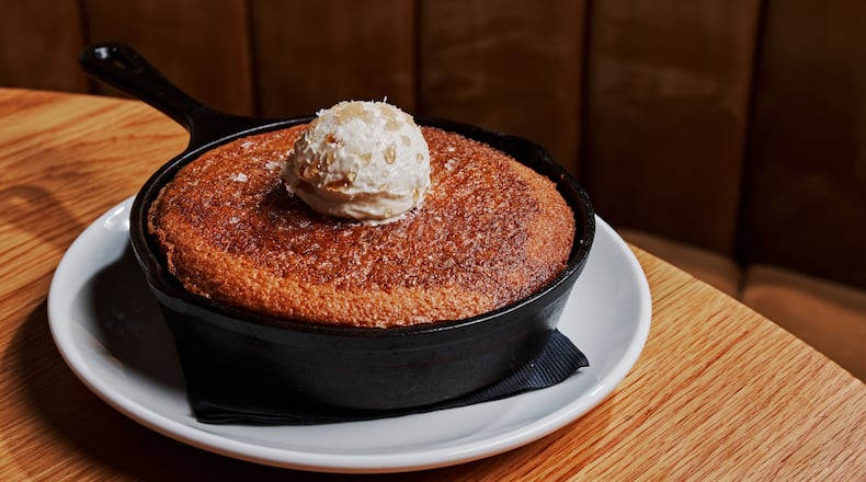 Marcus Bar & Grille’s M’s Cornbread. (Courtesy of Marcus Bar & Grille/Andrew Thomas Lee)