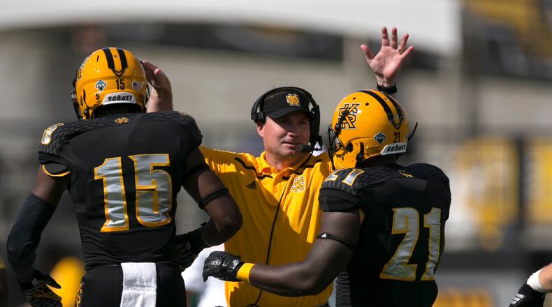 Kennesaw State will play at Dayton on Saturday. PHOTO / JASON GETZ