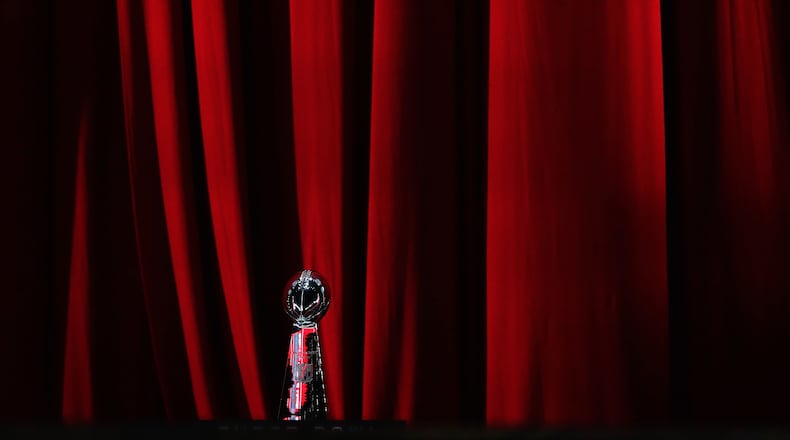 The Vince Lombardi Trophy.