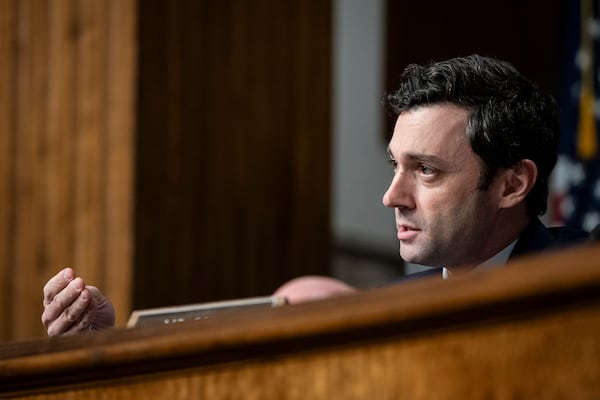 U.S. Sen. Jon Ossoff, D-Ga., is up for reelection this year. (Haiyun Jiang/The New York Times)