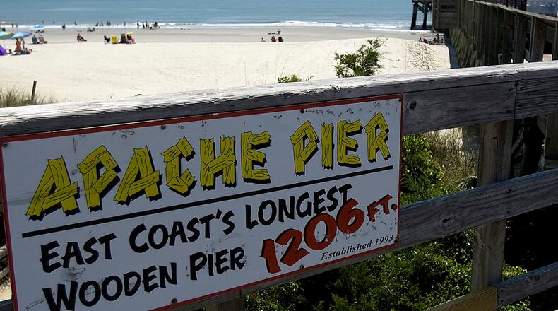 Apache Pier at Myrtle Beach, SC, is among the destinations featured in our Best of the Southeast travel photos gallery collections.