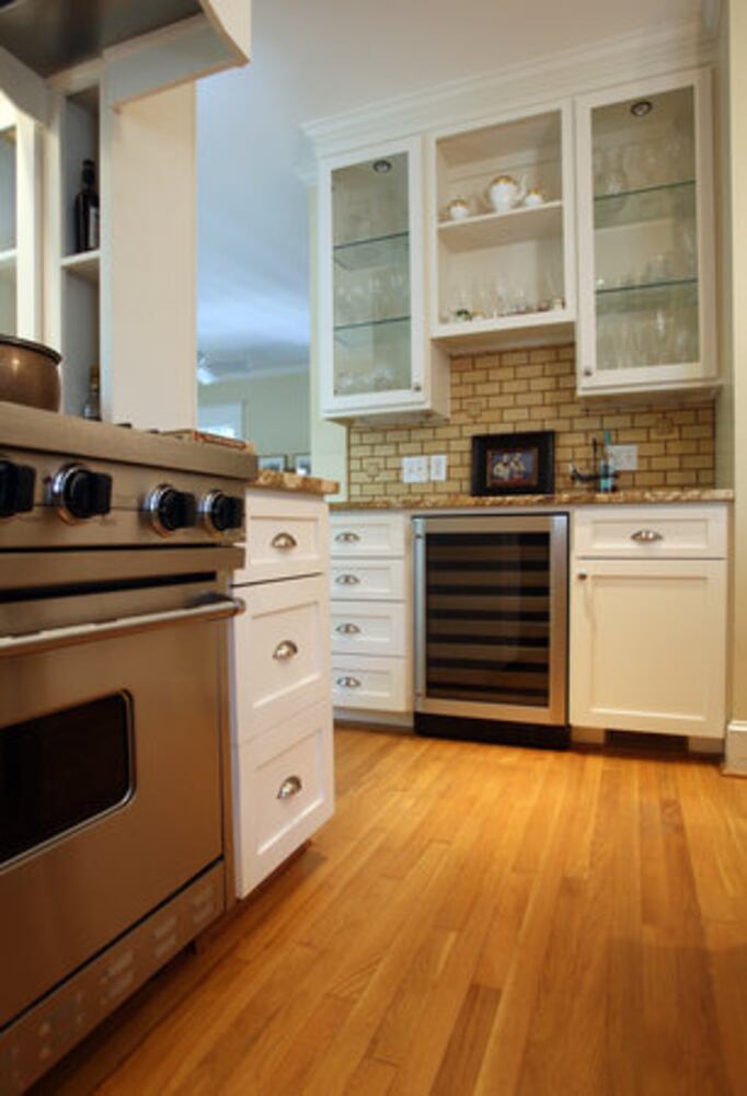 The Allins' remodeled house