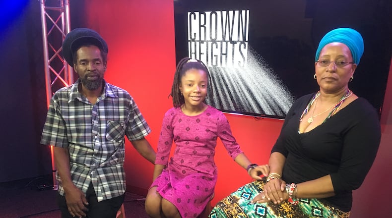 Colin and Antoinette Warner, shown with their daughter Nehanda, moved to Georgia after Colin's conviction was overturned. Photo: Jennifer Brett