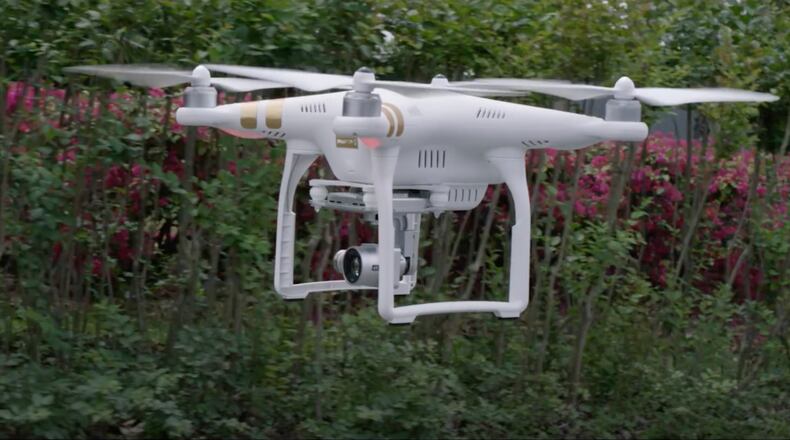 Roswell recently accepted a donation from a private citizen of a drone for the Roswell Police Department. (Courtesy DJI)