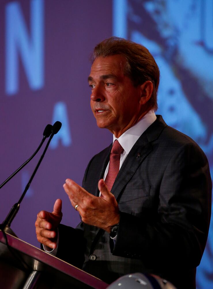Photos: Nick Saban takes center stage at SEC Media Days