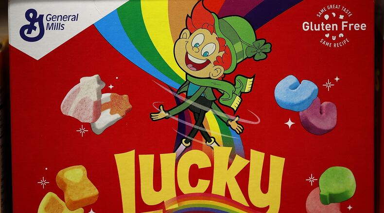 A Washington state teacher claims a student with "nothing to give" gave her Lucky Charms marshmallows before winter break.