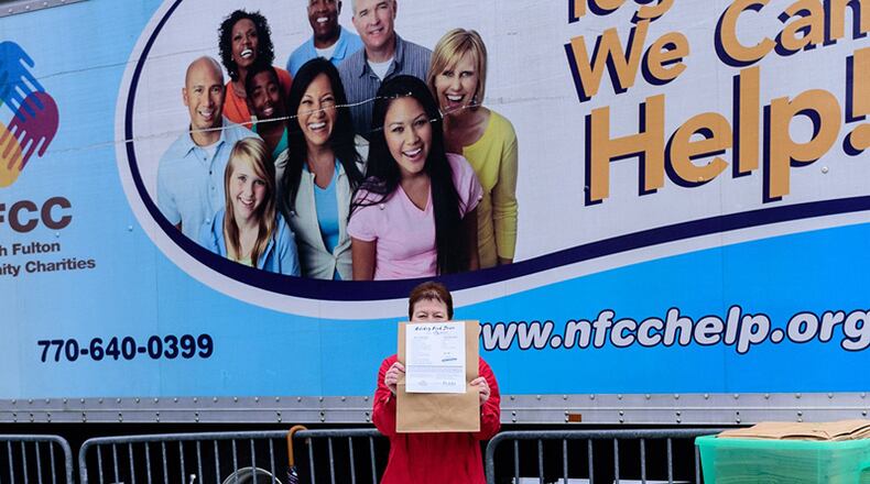 Alpharetta asks residents to help re-stock the food pantry of North Fulton Community Charities during a holiday food drive, Dec. 4-18.