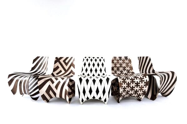“Makerchairs” (2014) created by the Dutch designer Joris Laarman. CONTRIBUTED BY JORIS LAARMAN LAB