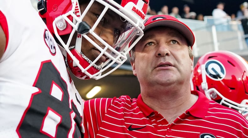 Georgia defensive tackle Jalen Carter is not expected to drop in April’s NFL draft. If he does, it won’t be significantly, according to NFL draft guru Mel Kiper.