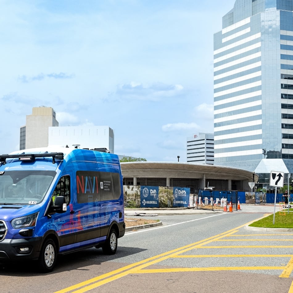 The Atlanta Beltline has plans for a $3 million pilot program to bring autonomous vehicles to the Westside Trail. Beltline officials have proposed a 12-month trial featuring four driverless shuttles from Beep. (Handout)