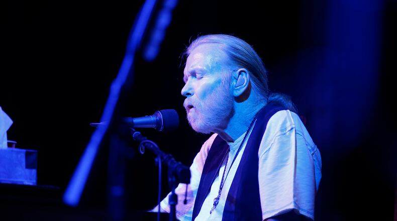 Gregg Allman will be honored during Saturday's UGA game. (Tom Gilbert/Tulsa World via AP)