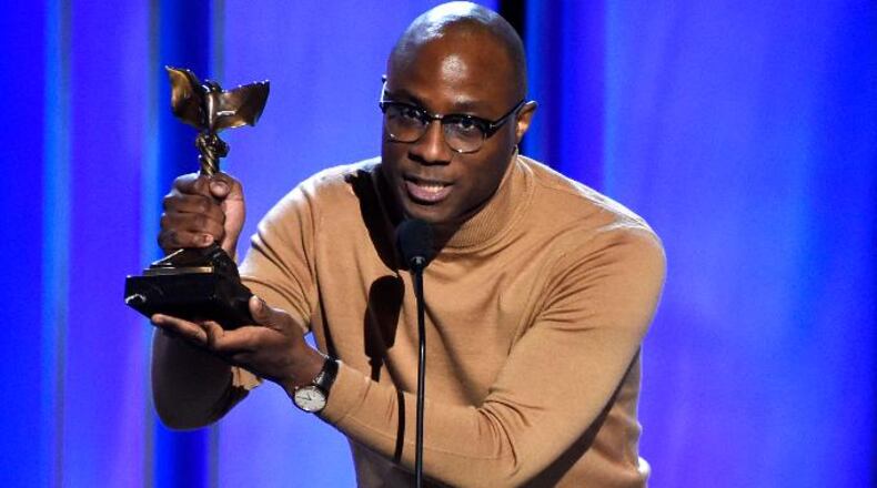 Barry Jenkins accepts the award for best director for "If Beale Street Could Talk" at the 34th Film Independent Spirit Awards on Saturday, Feb. 23, 2019, in Santa Monica, Calif.