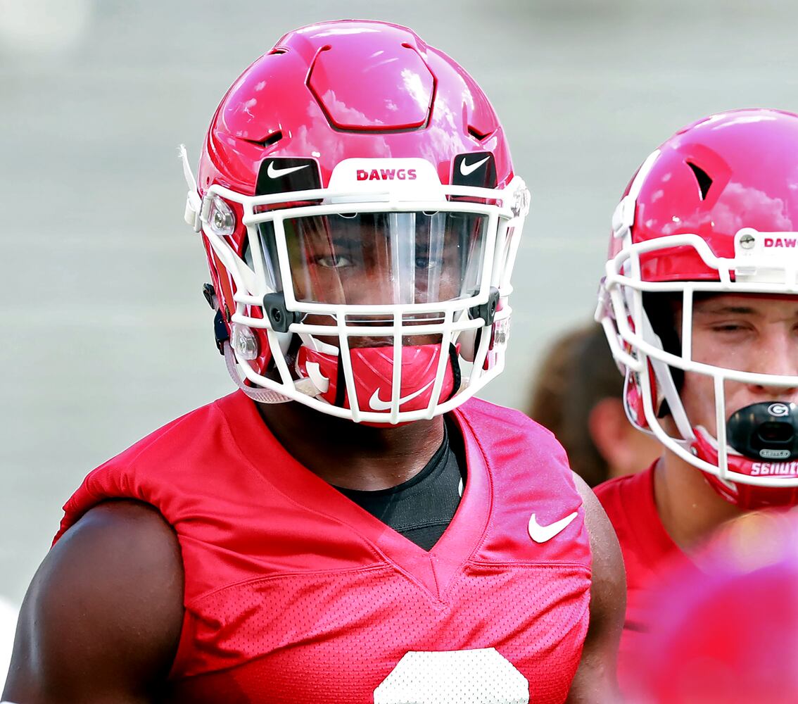 Photos: Bulldogs work out, host fans in Athens