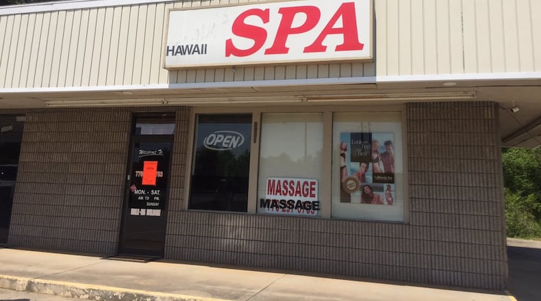 Five businesses in Gainesville were engaged in illegal sex-related activities, authorities said.