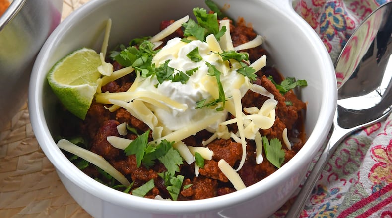 Quick Classic Chili. (CHRIS HUNT FOR THE ATLANTA JOURNAL-CONSTITUTION)