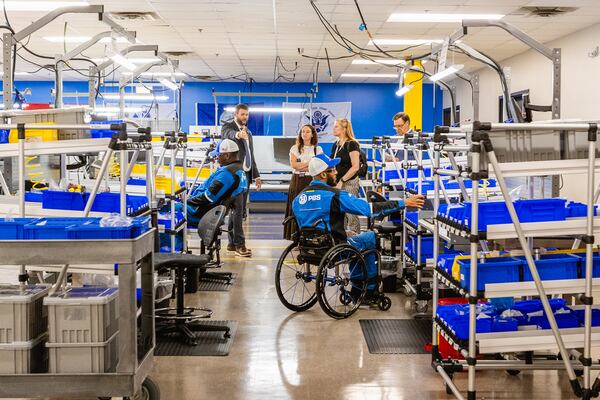 PBS Aerospace opened only seven months ago, but the company’s leaders said demand is so high that further expansion is likely. (Courtesy of Abigail Peyton Photography)