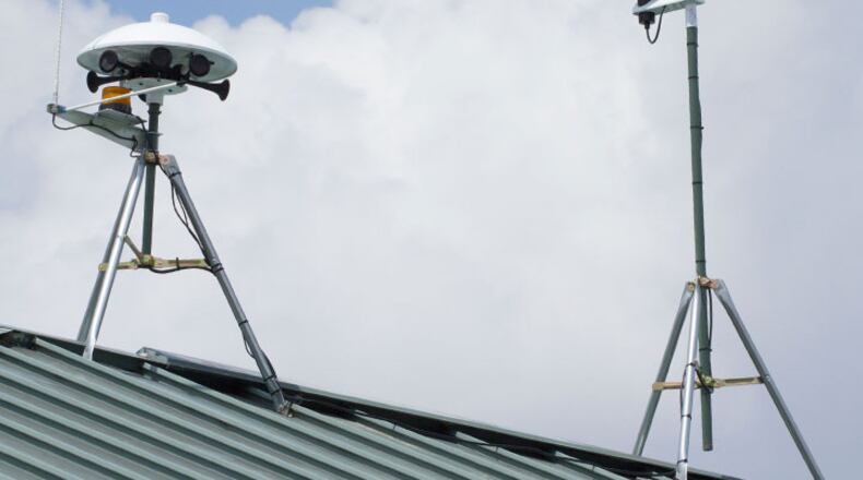 Forsyth County officials have installed the Thor Guard lightning detection system, designed to warn of lightning dangers at athletic facilities and other outdoor spots (courtesy Forsyth County)