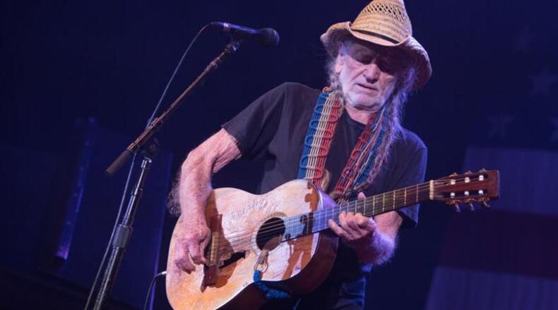 Willie Nelson and Family perform during Nelson's 4th of July Picnic at the Austin360 Amphitheater in Austin, Texas, on July 4th, 2017.