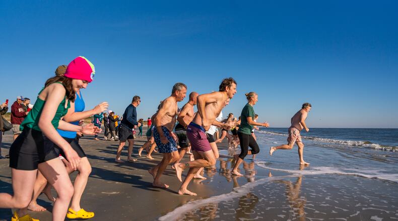 The Cold-Stunned Plunge takes place on Jekyll Island Nov. 30 to benefit the Georgia Sea Turtle Center.
Courtesy of Jekyll Island Authority
