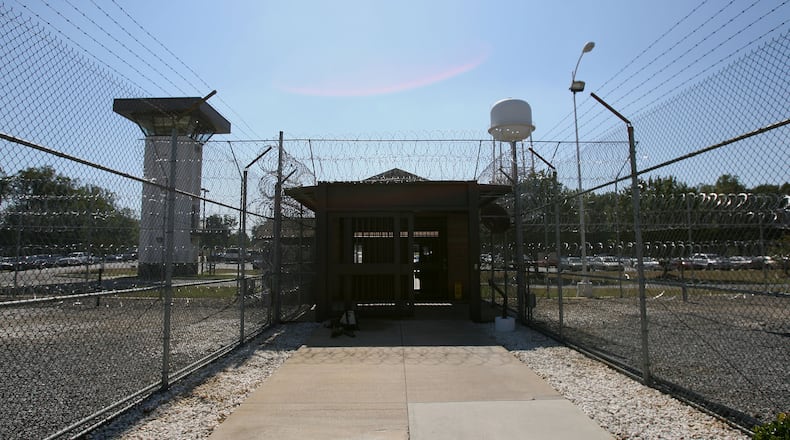A look at Phillips State Prison in Buford Monday, Oct. 15, 2007. (Vino Wong/AJC)