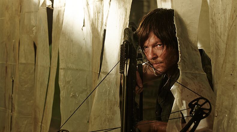 Michael Cudlitz as Abraham - The Walking Dead _ Season 5, Gallery - Photo Credit: Frank Ockenfels 3/AMC Norman Reedus remains the resident badass on "The Walking Dead" as Daryl Dixon entering season 5. CREDIT: Bravo