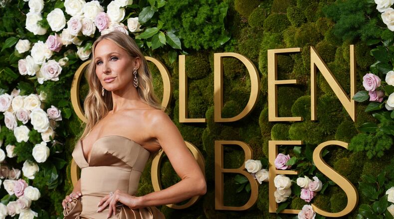 FILE - Nikki Glaser arrives at the 82nd Golden Globes on Sunday, Jan. 5, 2025, at the Beverly Hilton in Beverly Hills, Calif. (Photo by Jordan Strauss/Invision/AP, File)