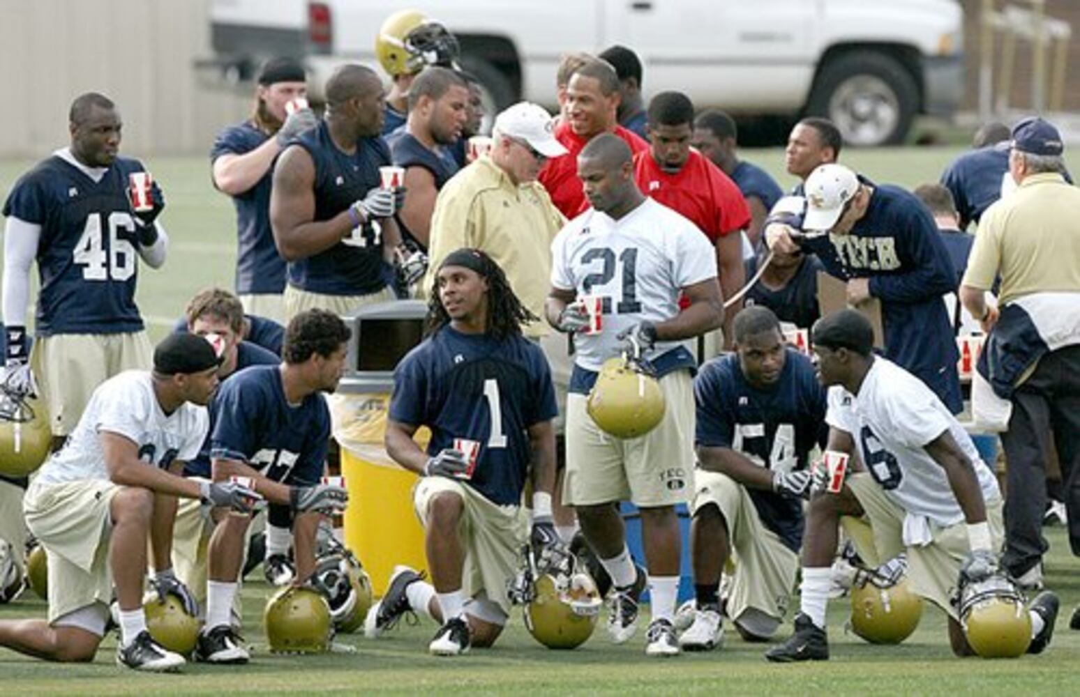 College football: Tech opens spring practice