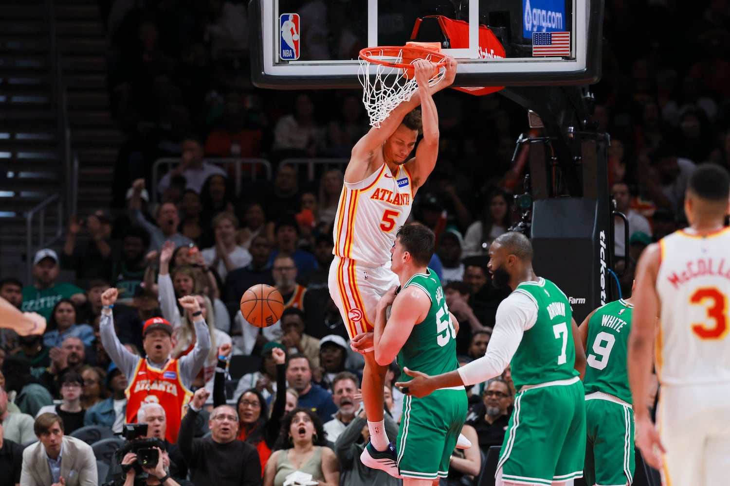 Atlanta Hawks host the Boston Celtics