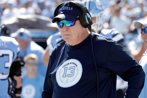 Mack Brown was the only Power Four conference fired in-season last year. At that, North Carolina allowed him to coach the final game. (Chris Seward/AP 2024)