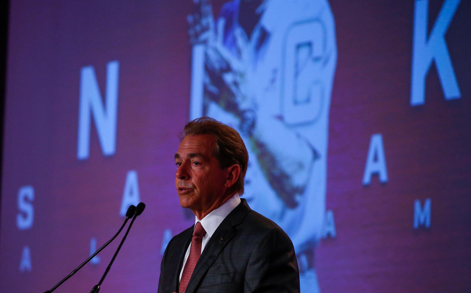 Photos: Nick Saban takes center stage at SEC Media Days
