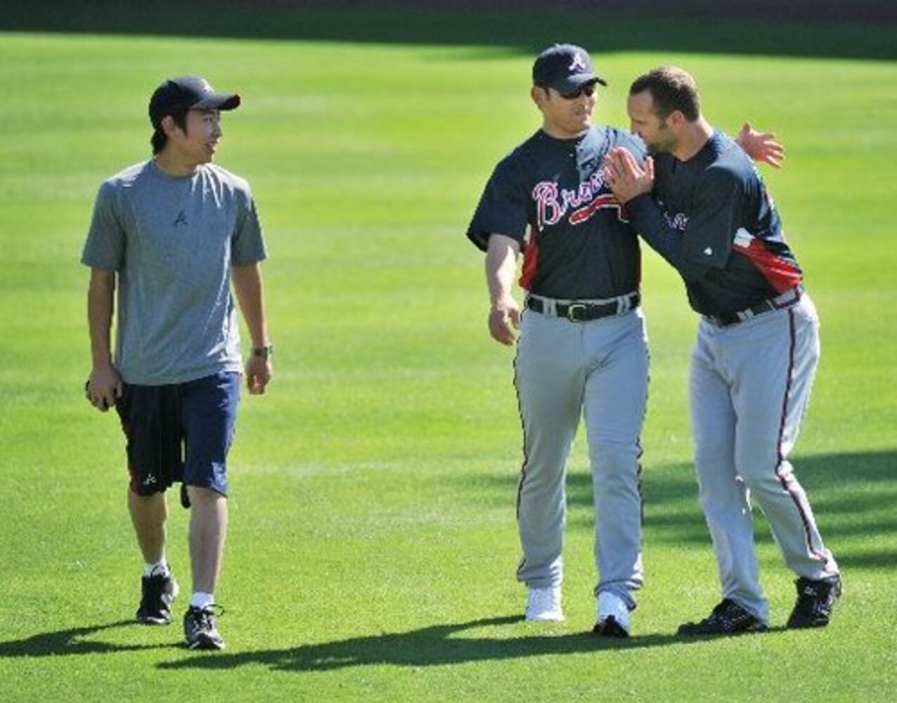 Tuesday's workout at Braves training camp