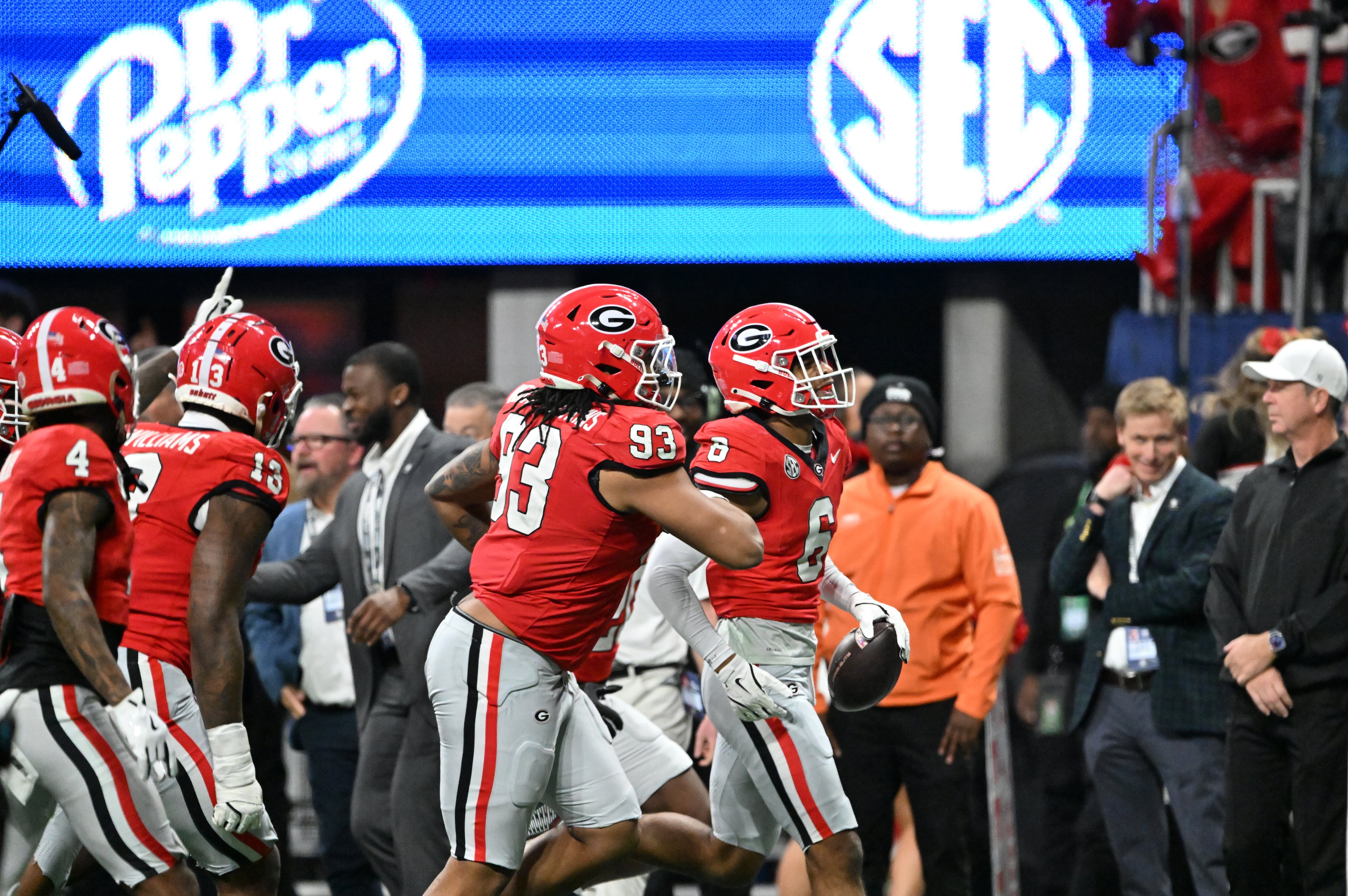 SEC Championship Georgia vs Texas