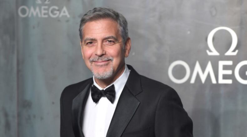 George Clooney may have hinted at arrival of his twins with Amal, according to a joke he made in a video message at the Aurora Prize for Awakening Humanity ceremony in Yerevan, Armenia. (Photo by Karwai Tang/WireImage)