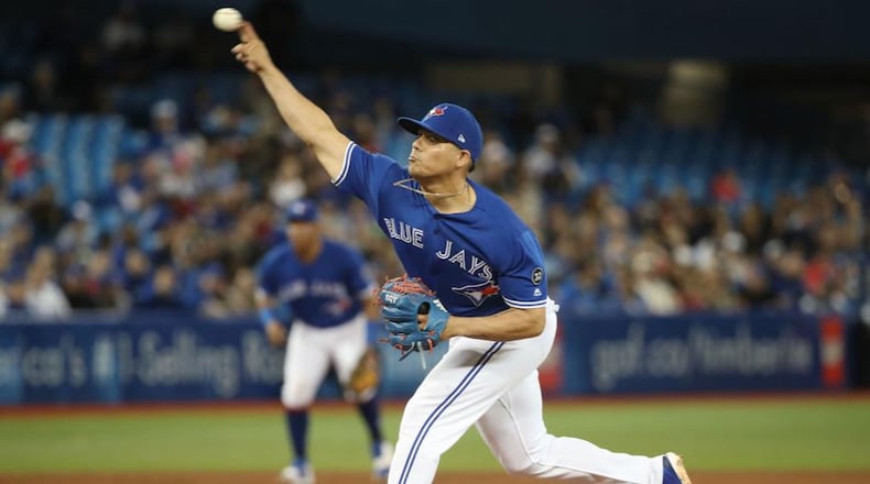 Toronto Blue Jays reliever Roberto Osuna was suspended for 75 games.