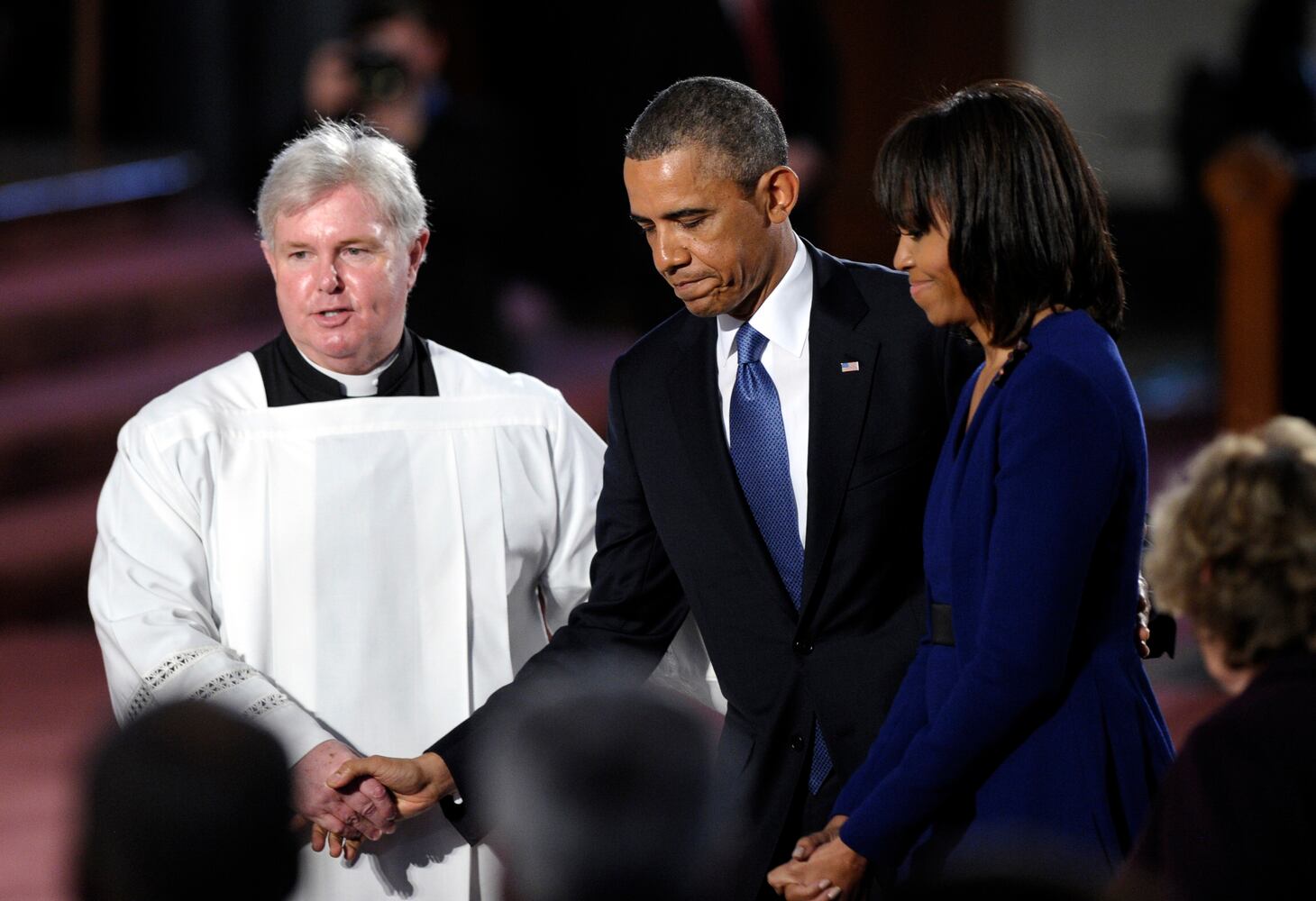 April 18, 2013: President, first lady attend healing service
