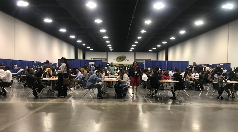 Hartsfield-Jackson job fair at the Georgia International Convention Center