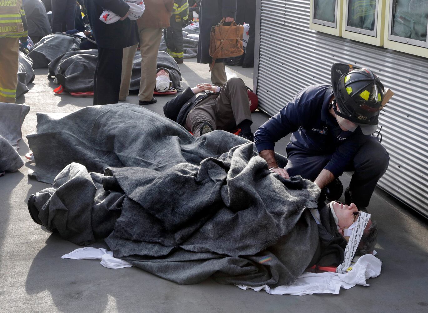 Photos from the scene