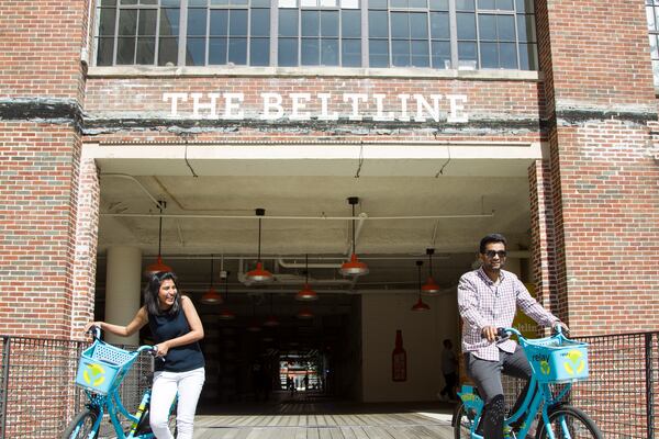 A proposed list of Atlanta transit projects includes one-third of the Atlanta Beltline Loop light rail line. Beltline advocates say the entire route should be included. (REANN HUBER/REANN.HUBER@AJC.COM)