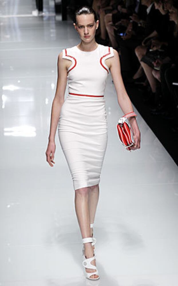The Versace Spring 2011 collection