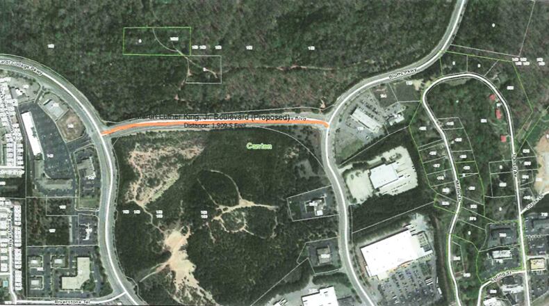 Part of Riverstone Boulevard in Canton has been renamed Dr. Martin Luther King Jr. Boulevard. Canton officials said it’s the first roadway in Cherokee County to be named for the late civil rights leader. CITY OF CANTON