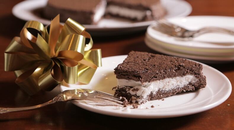 Chocolate Mousse Cake for Christmas dinner. (Huy Mach/St. Louis Post-Dispatch/TNS)