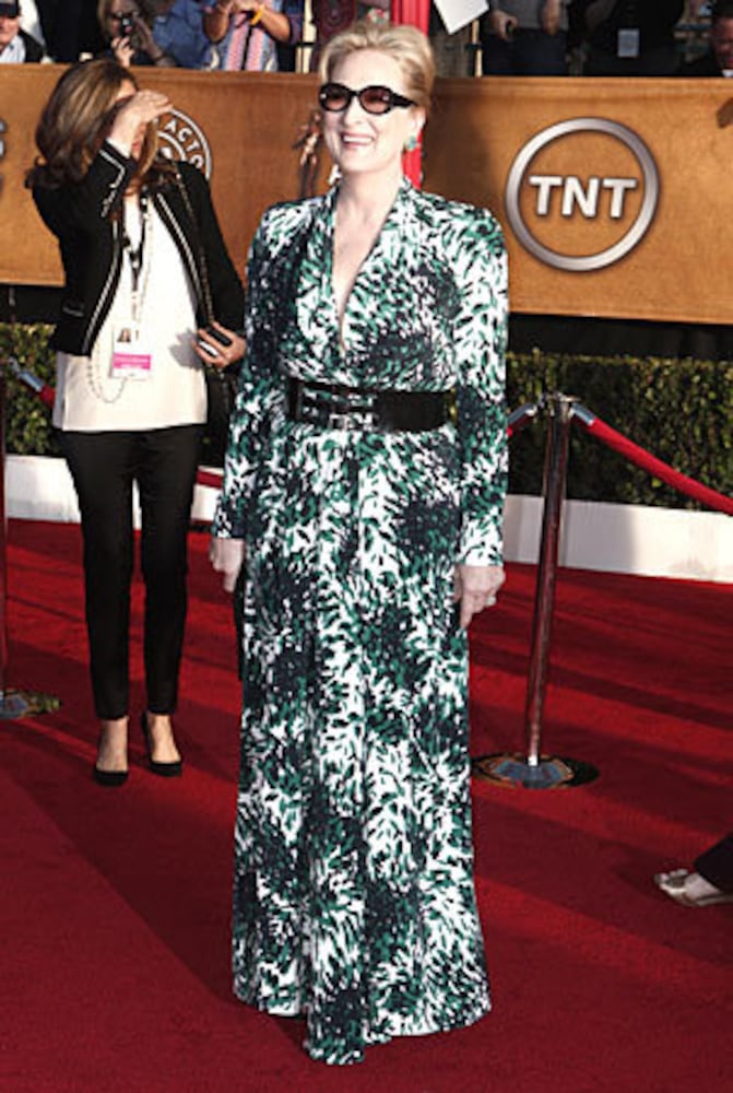 2010 Screen Actors Guild awards fashion