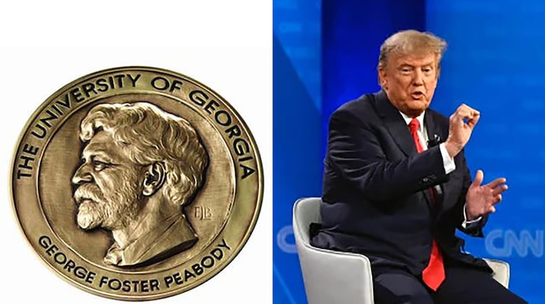 Peabody Awards ceremony won't happen this year; CNN ratings cratered two days after Trump town hall. PEABODY/CNN