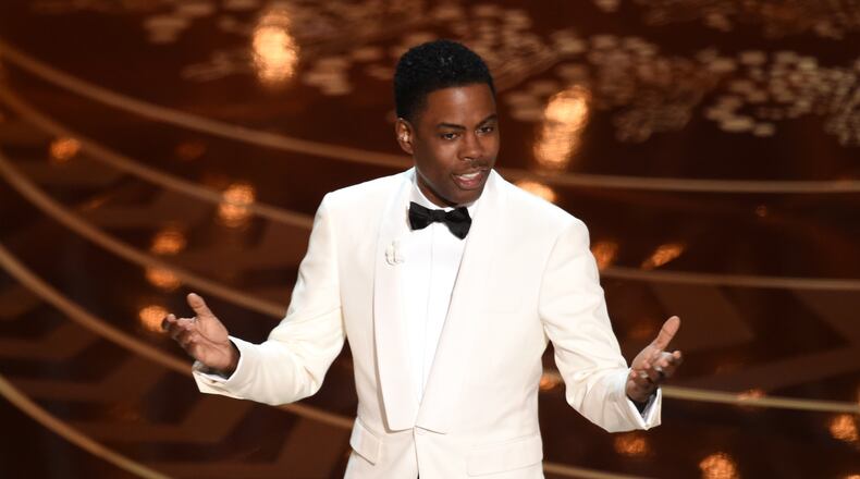 Chris Rock at the Academy Awards in 2016. He will be at the Fox Theatre the rest of this weekend. CREDIT: Getty Images