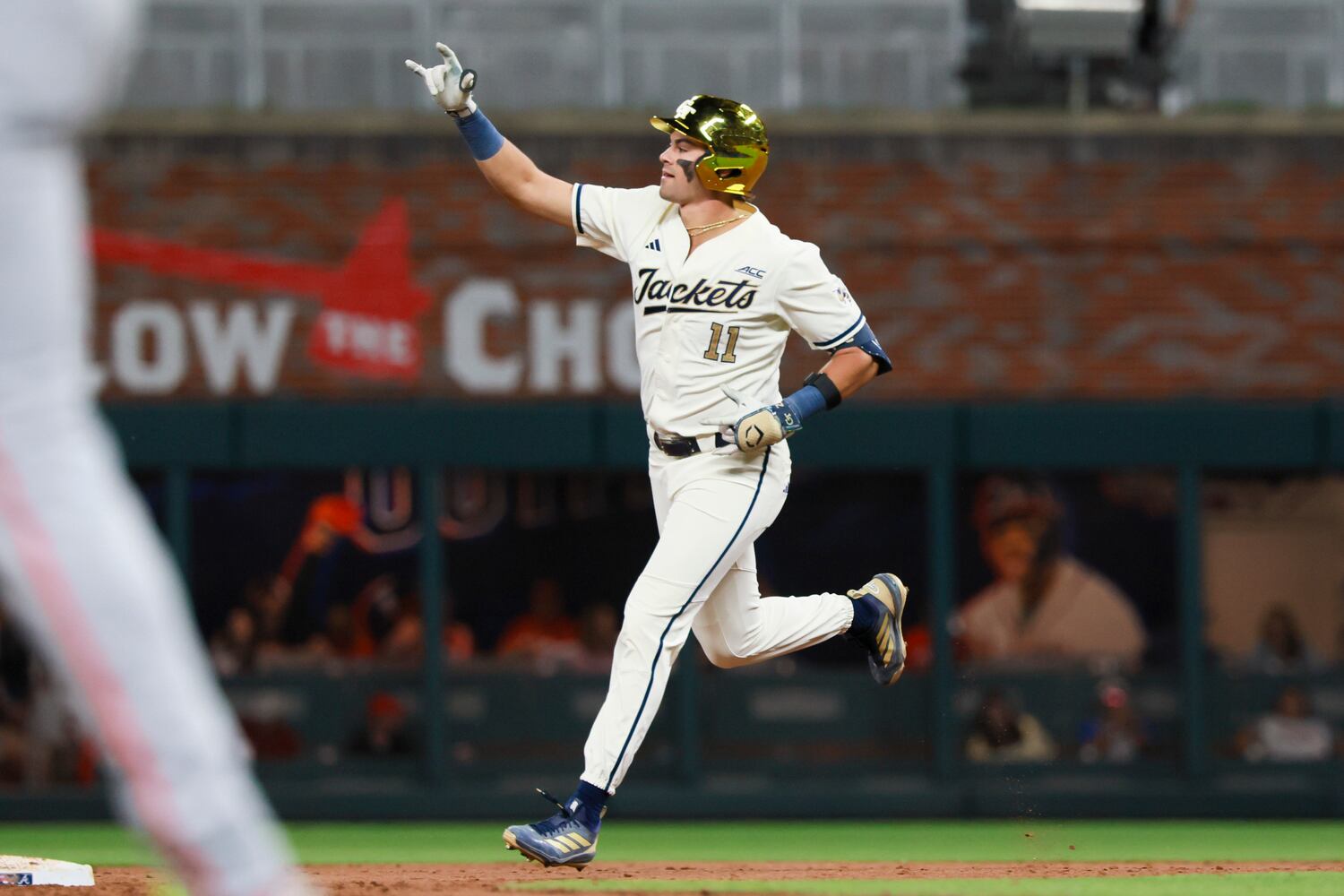 University of Georgia vs Georgia Tech in an NCAA baseball game at Truist Park