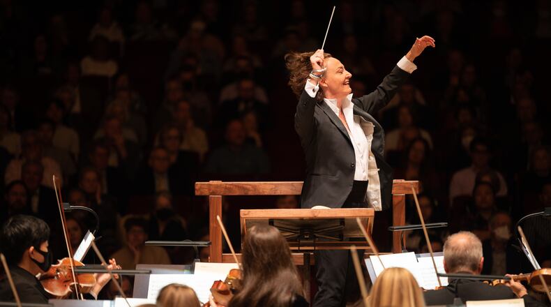 Near the end of her first season as music director of the Atlanta Symphony Orchestra, Nathalie Stutzmann is already having an impact. Photos: ASO