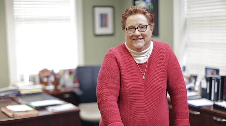 Peggy Merriss is Decatur’s city manager. For 30 years, she has seen the population increase substantially and the DeKalb county seat become a sought-after place for home ownership, business development and education. BOB ANDRES /BANDRES@AJC.COM